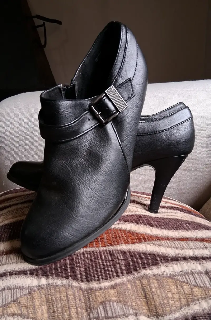 Zapatos de tacón negro talla 39/40 - 2
