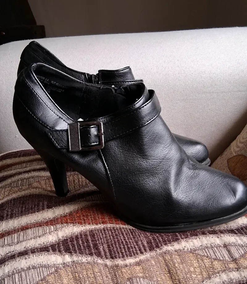 Zapatos de tacón negro talla 39/40 - 3