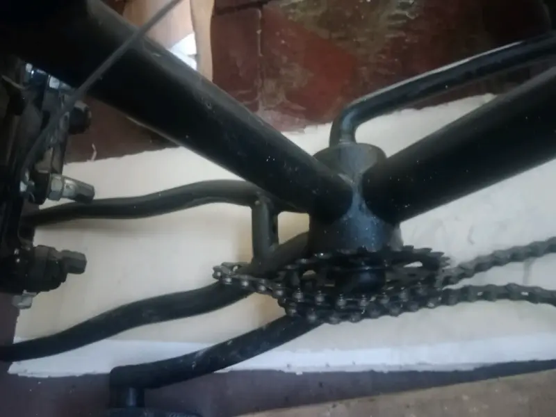 Bicicleta BMX con ruedas azules 20x2.35 - 6