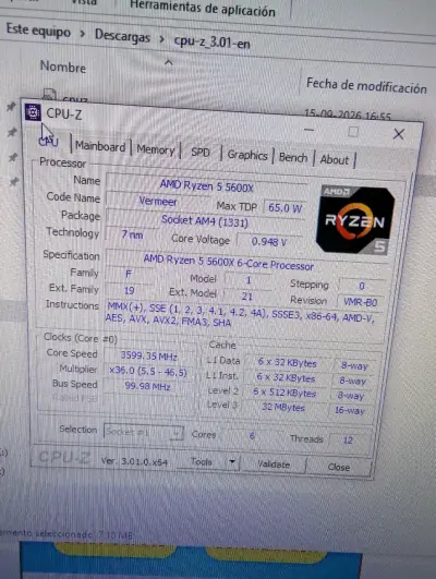 PC Gamer con AMD Ryzen 5 5600X y Radeon RX 5700 XT - miniatura 4