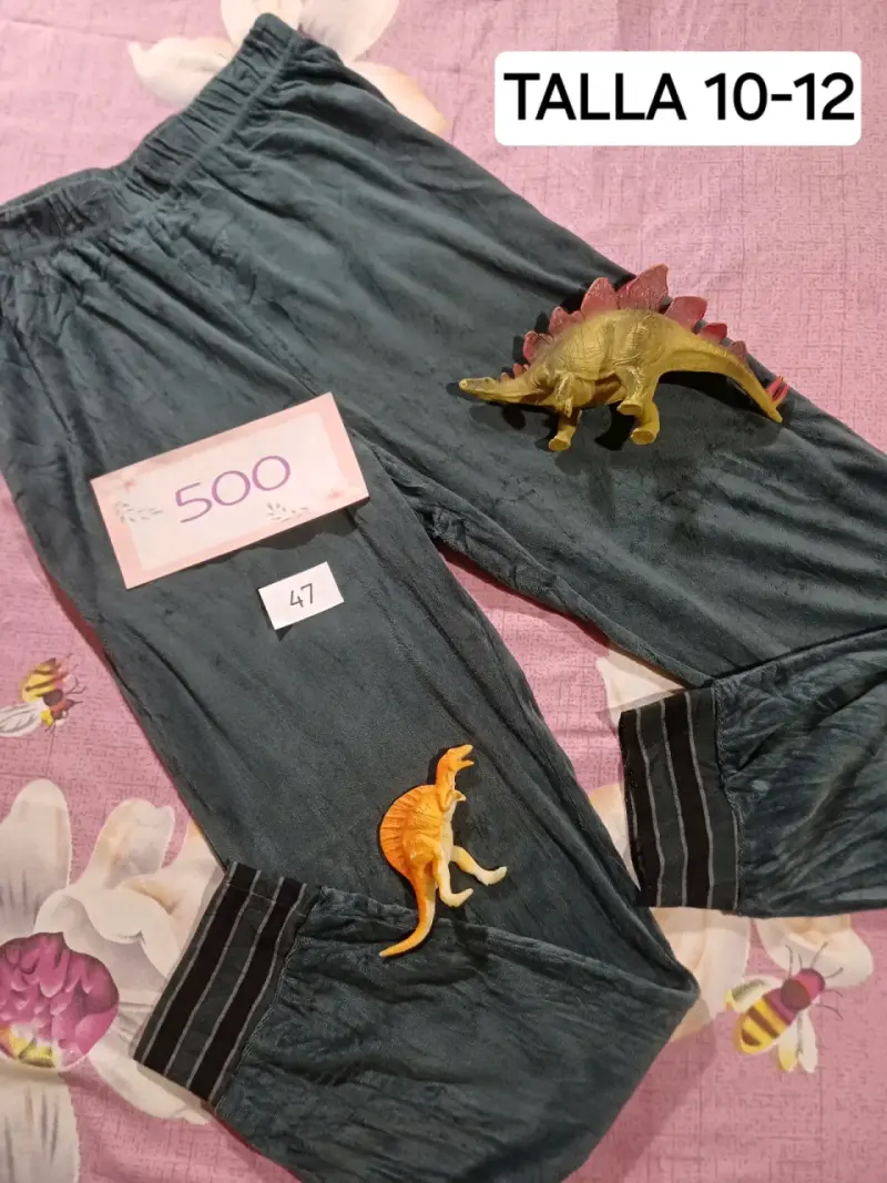Pantalones de niño talla 10-12 color gris