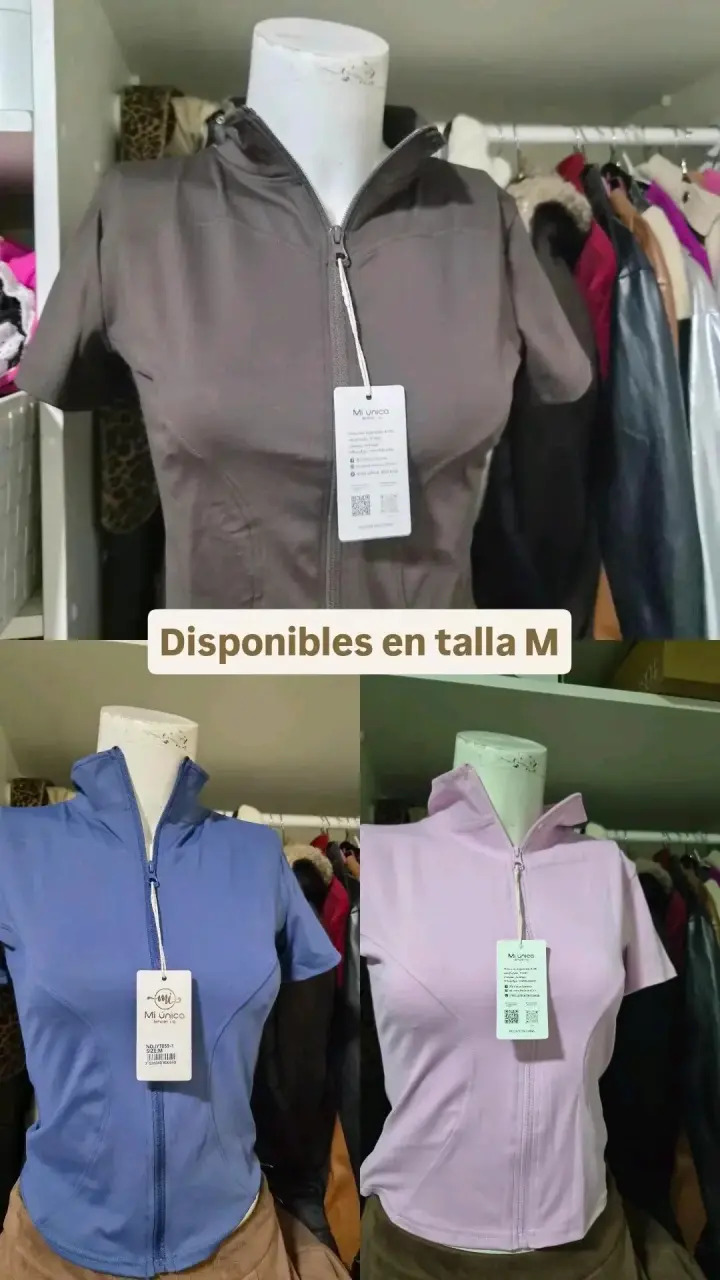 Polera deportiva mujer Mi Única en varios colores