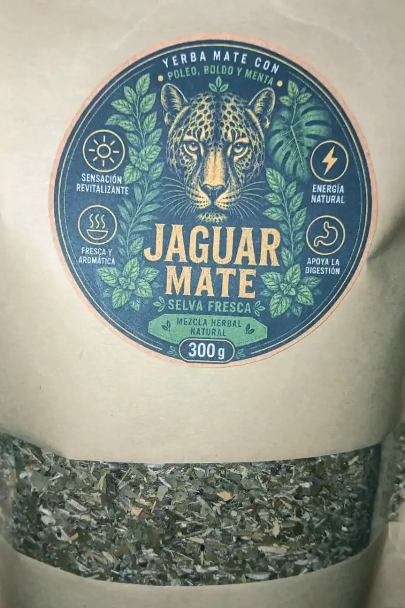Yerba Mate Jaguar Mate Selva Fresca 300g - 1