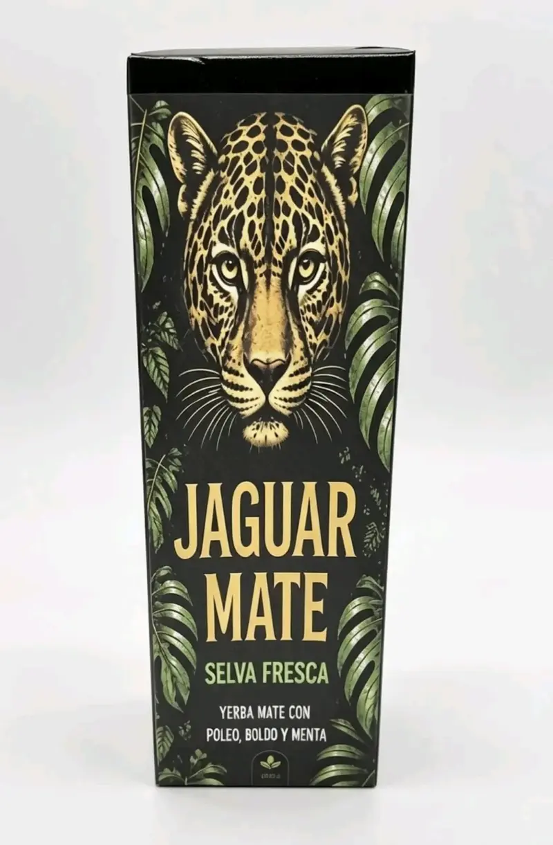 Yerba Mate Jaguar Mate Selva Fresca 300g - 3