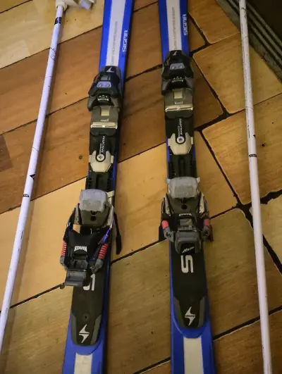 Esquís Blizzard SL Titanium con bastones - miniatura 3