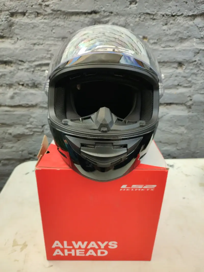 Casco de moto LS2 Rookie negro - 2