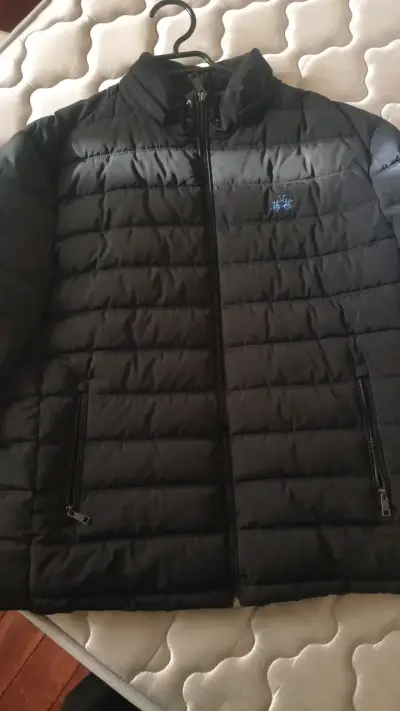 Chaqueta acolchada negra La Martina XL - miniatura 1