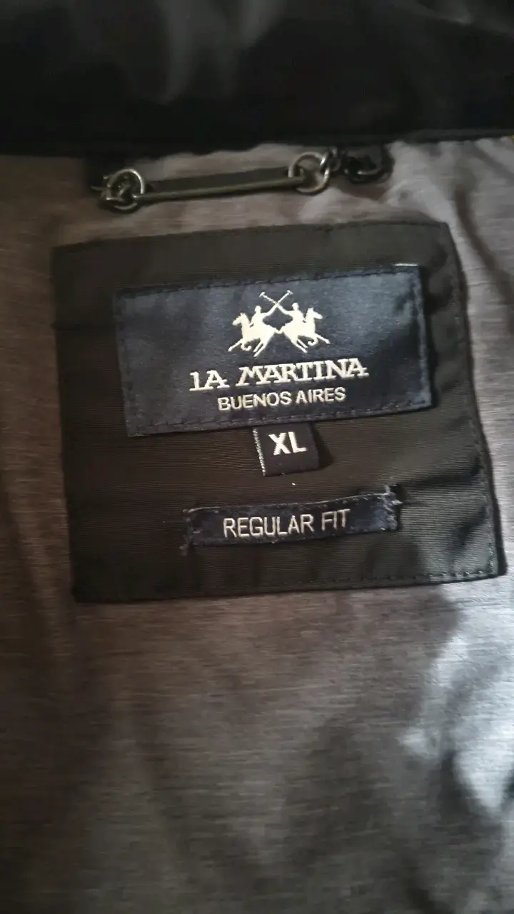 Chaqueta acolchada negra La Martina XL - 2