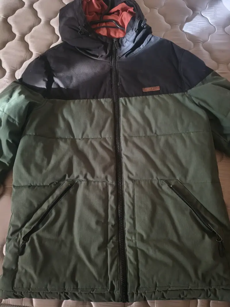 Chaqueta Maui And Sons verde con capucha - 1