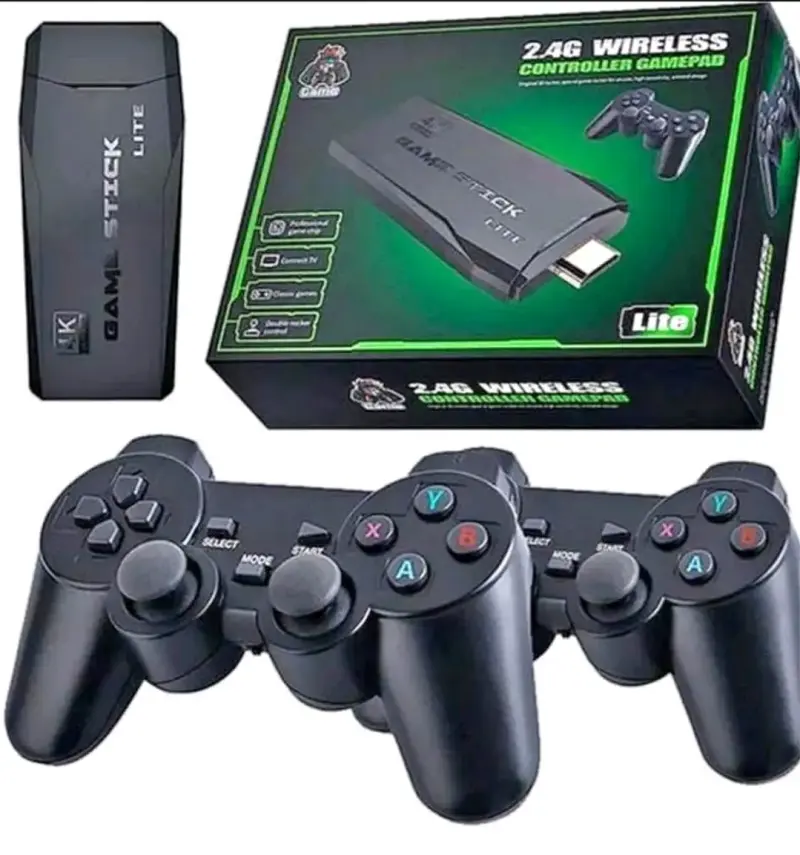 Consola Game Stick Lite 4K con dos controles - 1