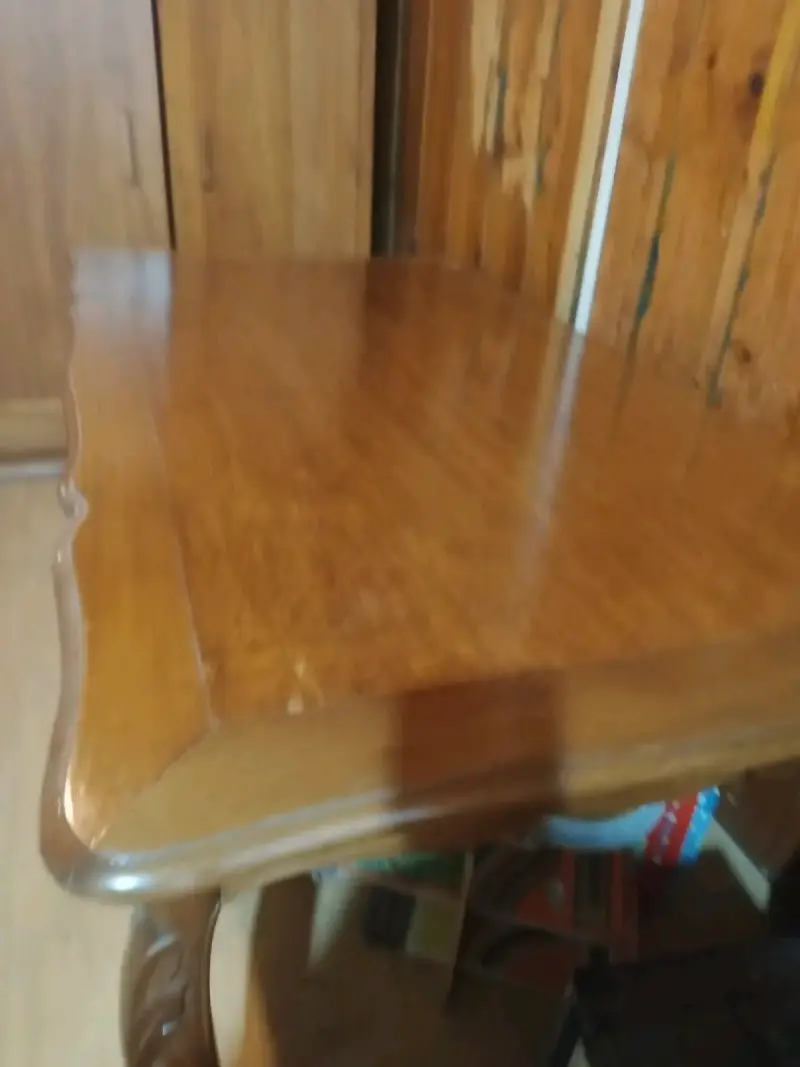 Mesa de madera tallada estilo clásico normando - 5