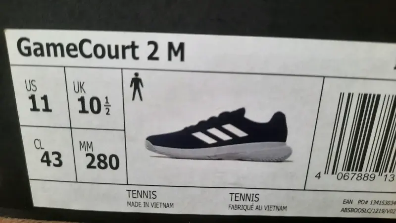 Zapatillas de tenis Adidas GameCourt 2 M azul - 3