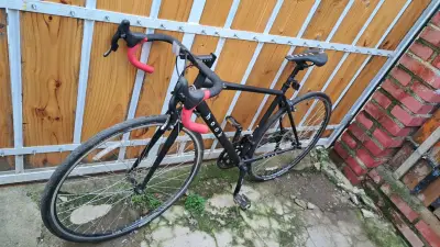 Bicicleta de Ruta Hook Negra Gia2 700c - miniatura 1