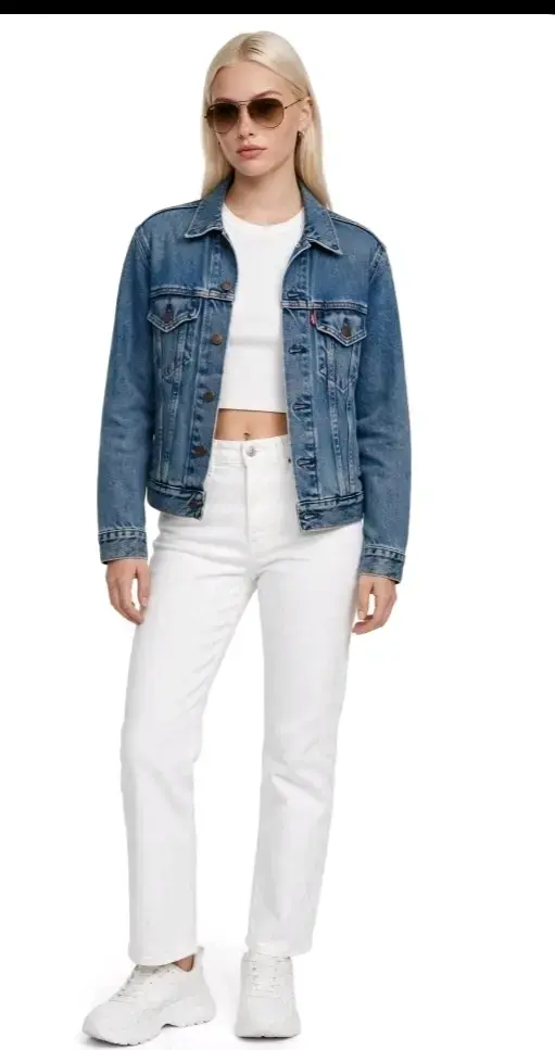Chaqueta de mezclilla Levi's clásica azul - 2