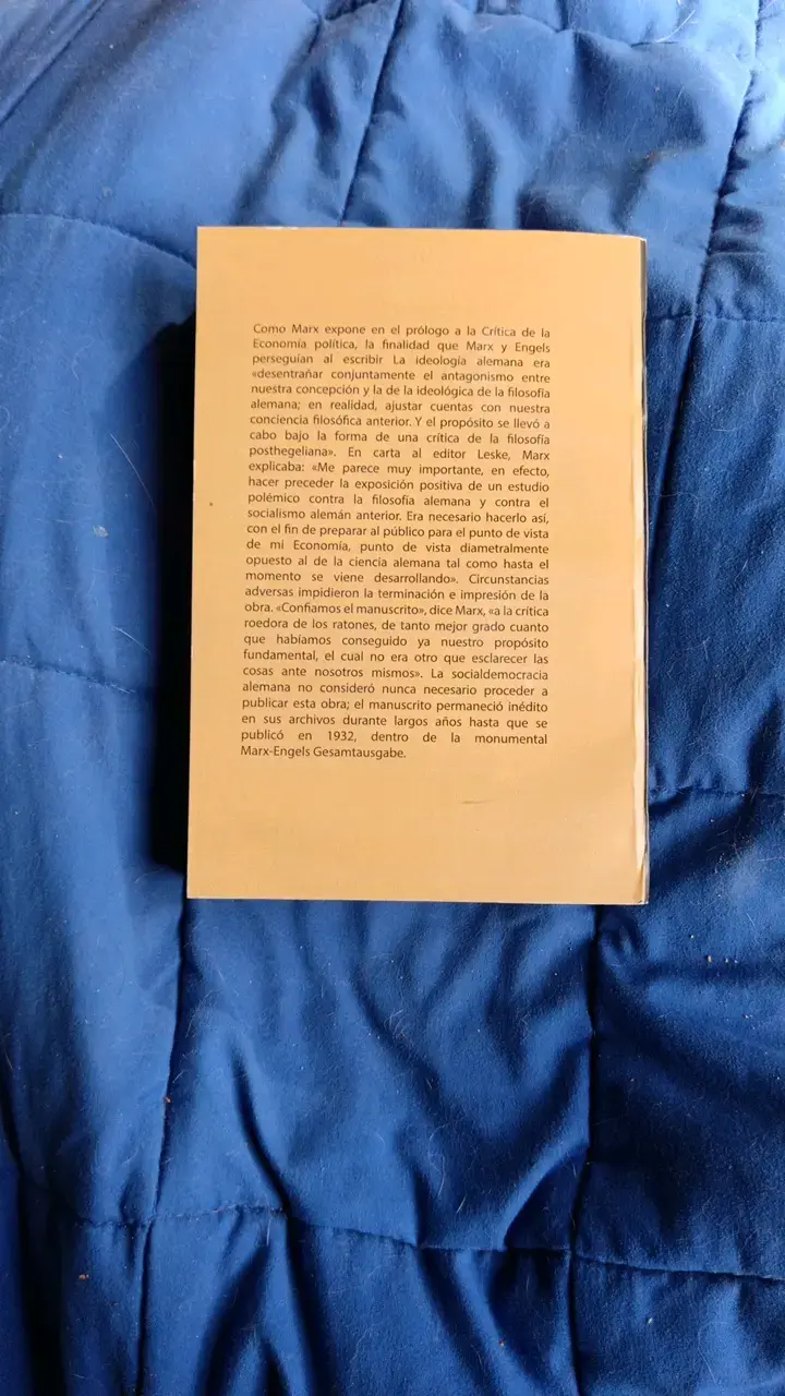 Libro La Ideología Alemana de Marx y Engels - 2