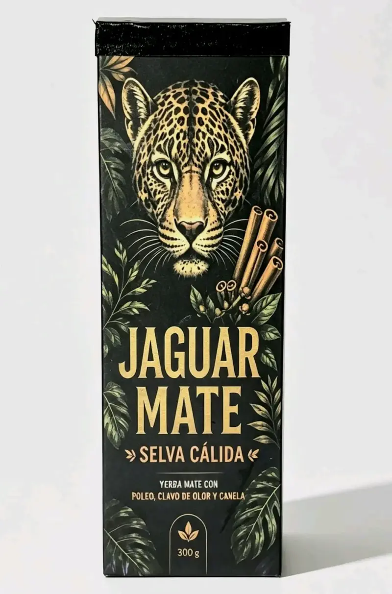 Yerba Mate Jaguar Mate Selva Cálida 300g - 3