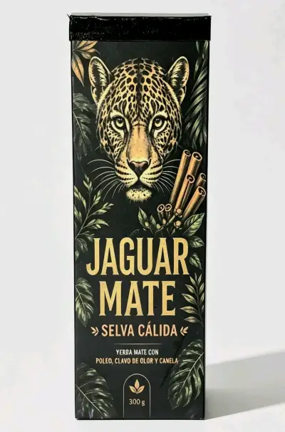 Yerba Mate Jaguar Mate Selva Cálida 300g - miniatura 3