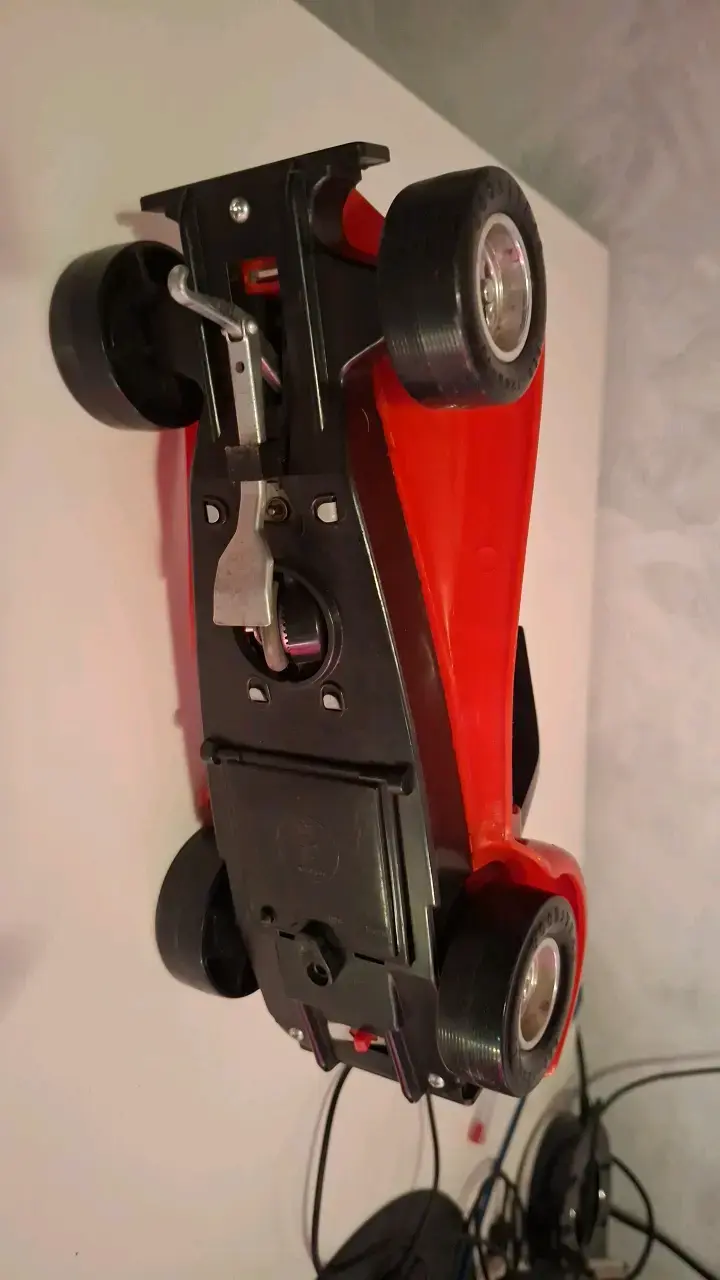Auto de juguete Hot Rod rojo clásico - 4