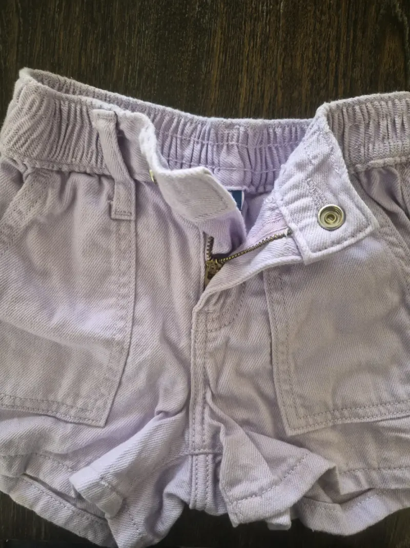 Shorts de niña lila Old Navy talla XS - 1