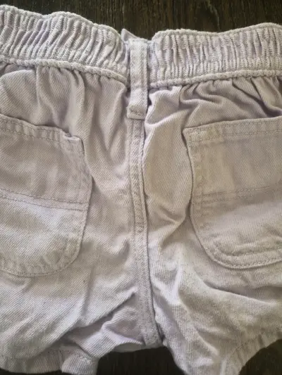 Shorts de niña lila Old Navy talla XS - miniatura 3