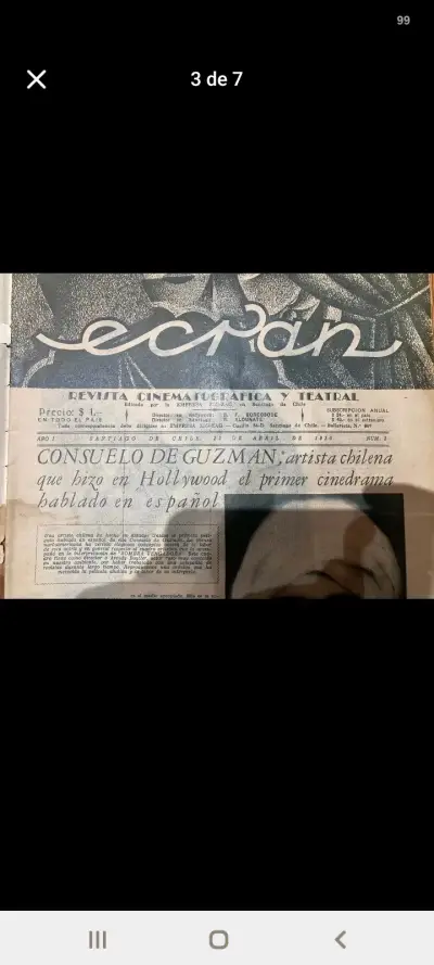 Revistas antiguas Ecran números 1 y 2 - miniatura 3