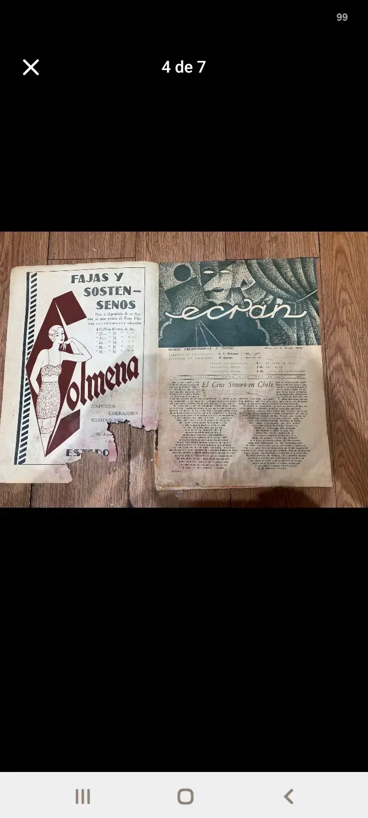 Revistas antiguas Ecran números 1 y 2 - 4