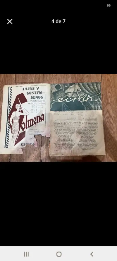 Revistas antiguas Ecran números 1 y 2 - miniatura 4