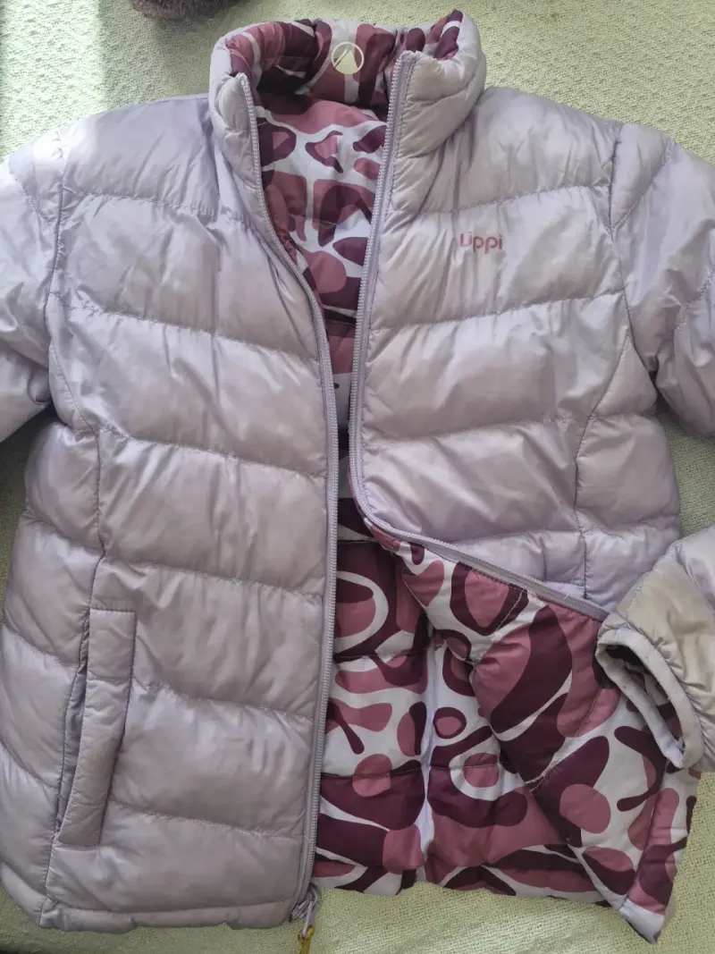 Chaqueta acolchada reversible Lippi para niña - 1
