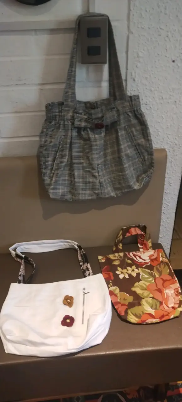 Set de bolsos de mezclilla reciclada - 4
