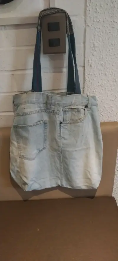 Set de bolsos de mezclilla reciclada - miniatura 8