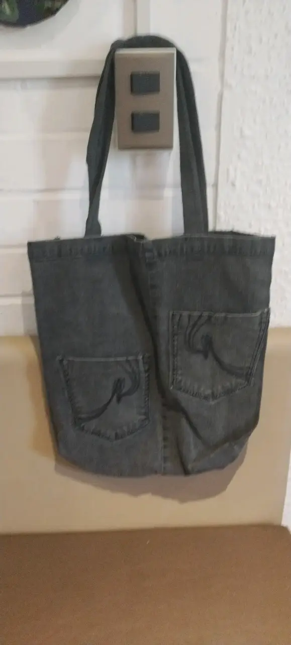 Set de bolsos de mezclilla reciclada - 11