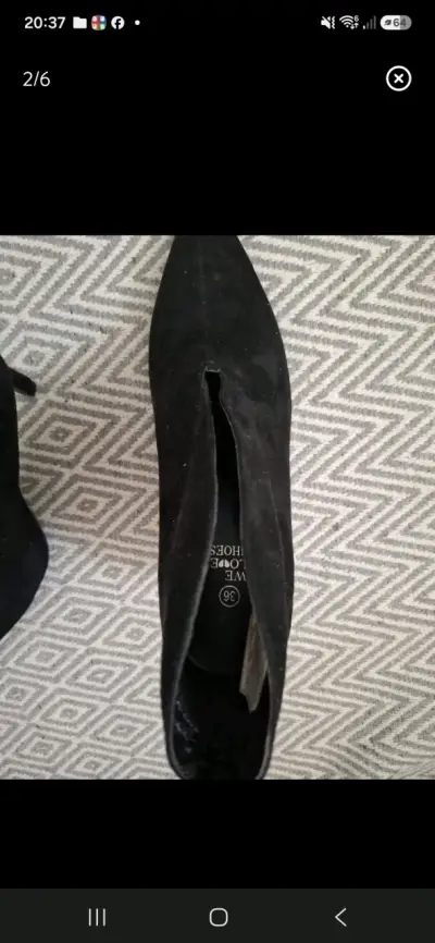 Zapatos de tacón negro modelo Kim talla 36 - miniatura 2