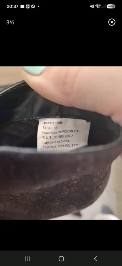 Zapatos de tacón negro modelo Kim talla 36 - miniatura 3