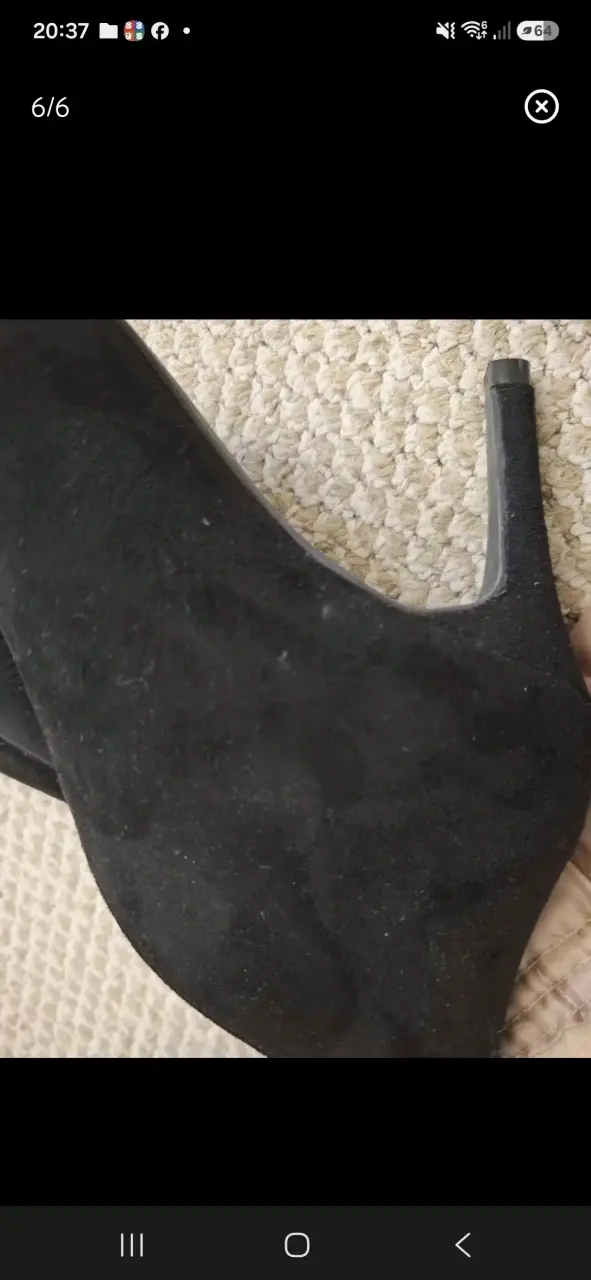 Zapatos de tacón negro modelo Kim talla 36 - 5