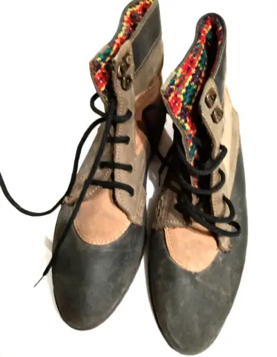 Botines de cuero mujer N 36 - miniatura 4