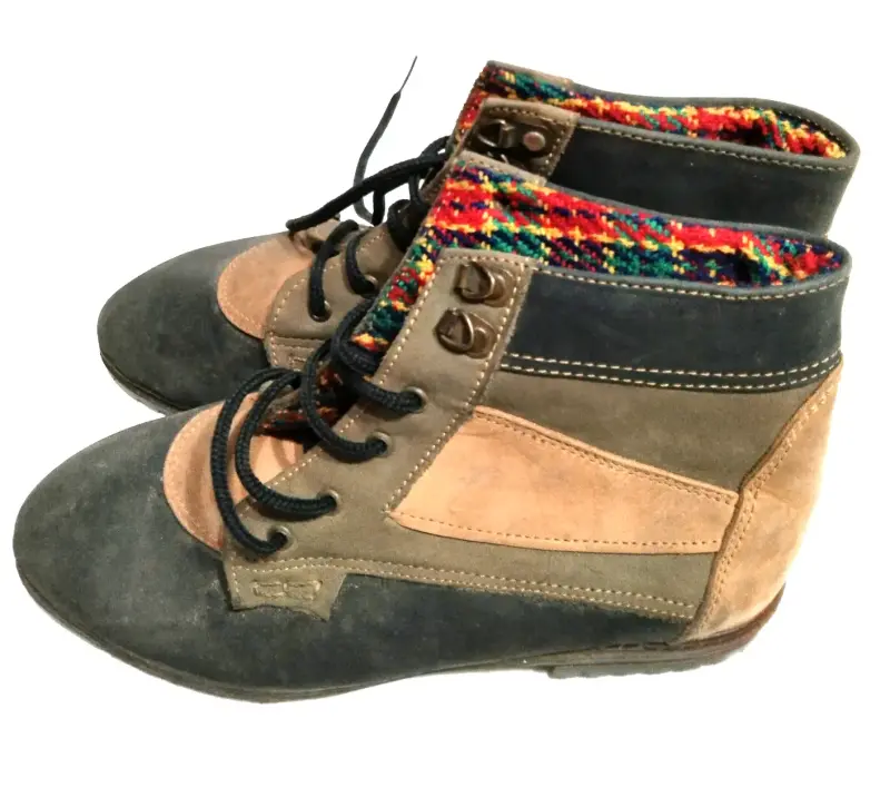Botines de cuero mujer N 36 - 5