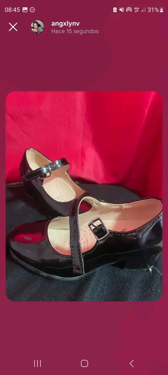 Zapatos de charol negros con hebilla - 3