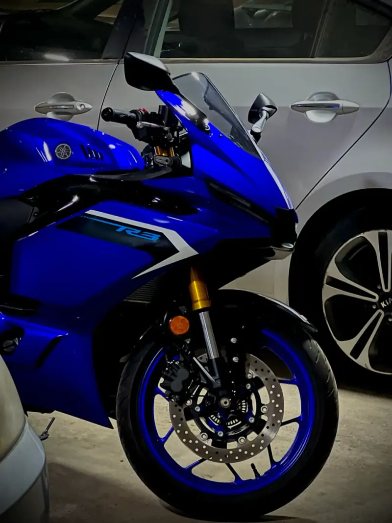 YAMAHA R3A 2026 AZUL - 4