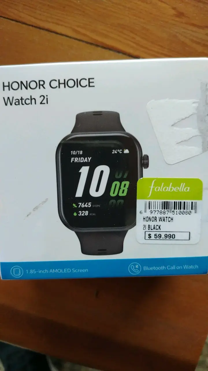 Smartwatch Honor Choice Watch 2i Negro - 1