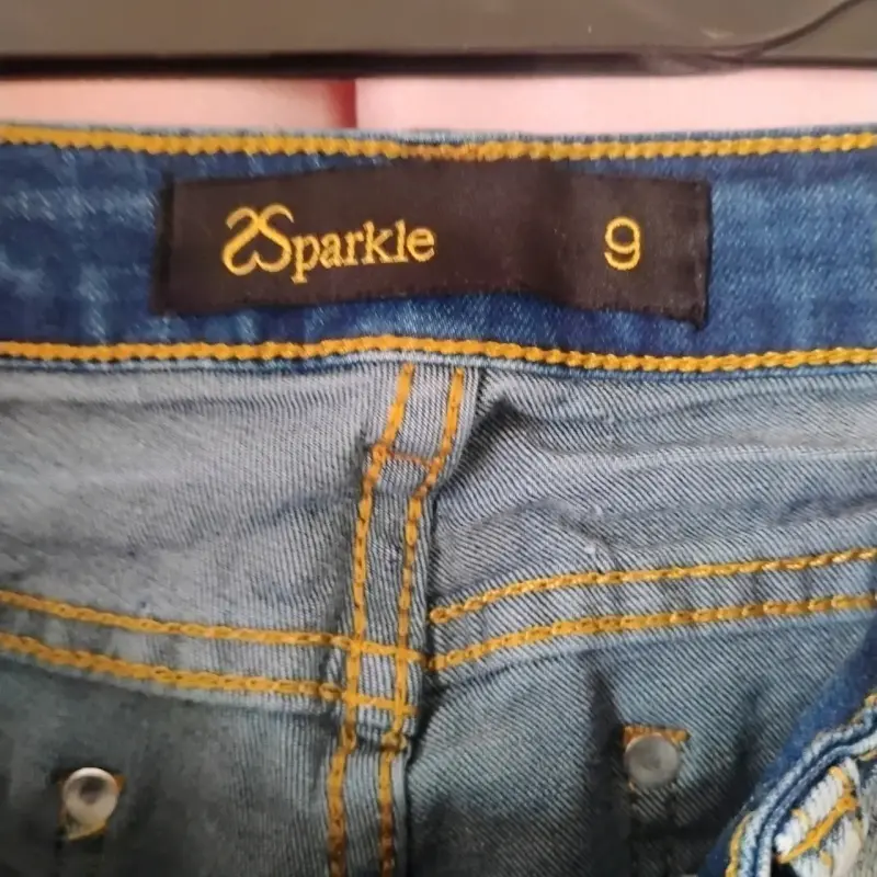 Jeans con lentejuelas animal print Sparkle - 4
