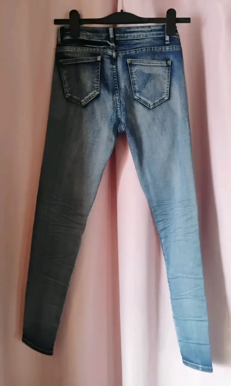 Jeans con lentejuelas animal print Sparkle - 5