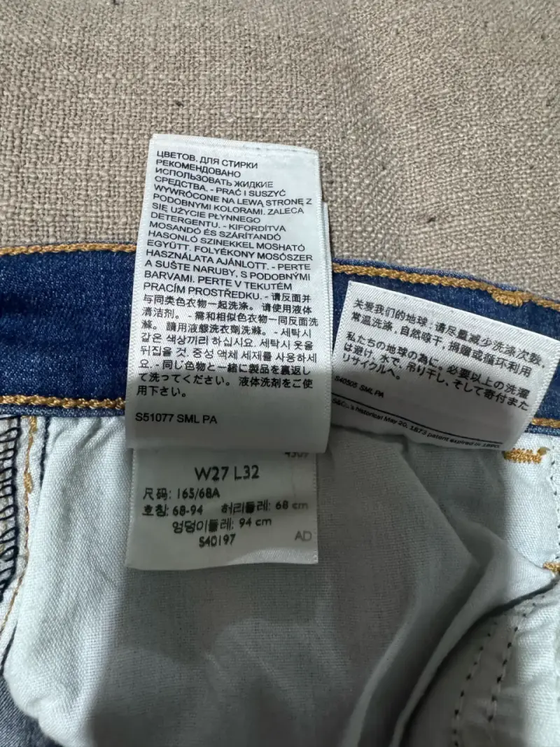 Jeans Levi's 720 High Rise Super Skinny Mujer - 4