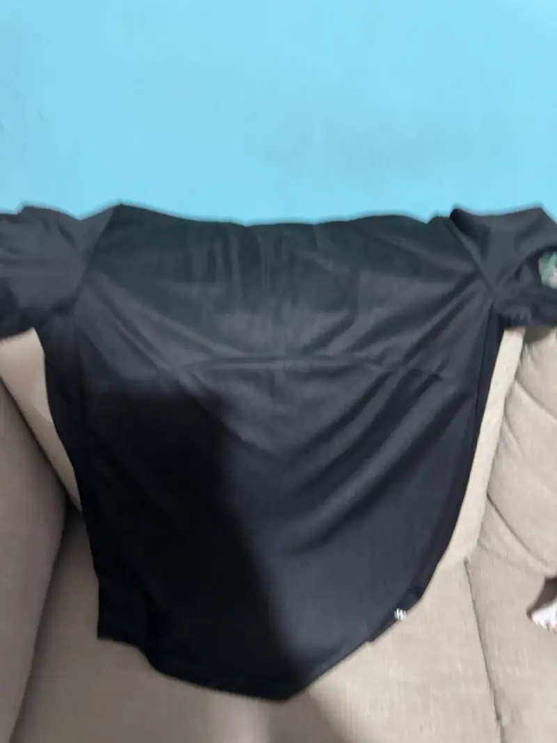 Polera deportiva negra Adidas para hombre - 3