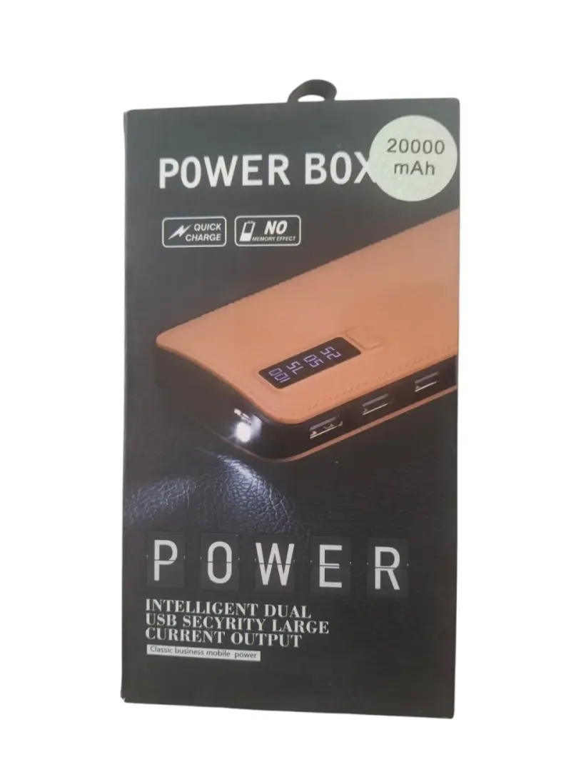 Power Bank 20000mAh con Carga Rápida - 1