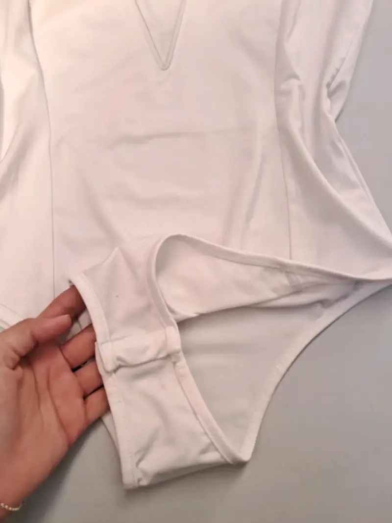 Body blanco de tirantes Shein talla xs - 2