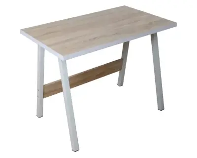 Escritorio moderno de madera y metal - miniatura 1
