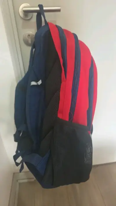 Mochila Sparta Comité Olímpico Chile roja y azul - miniatura 2