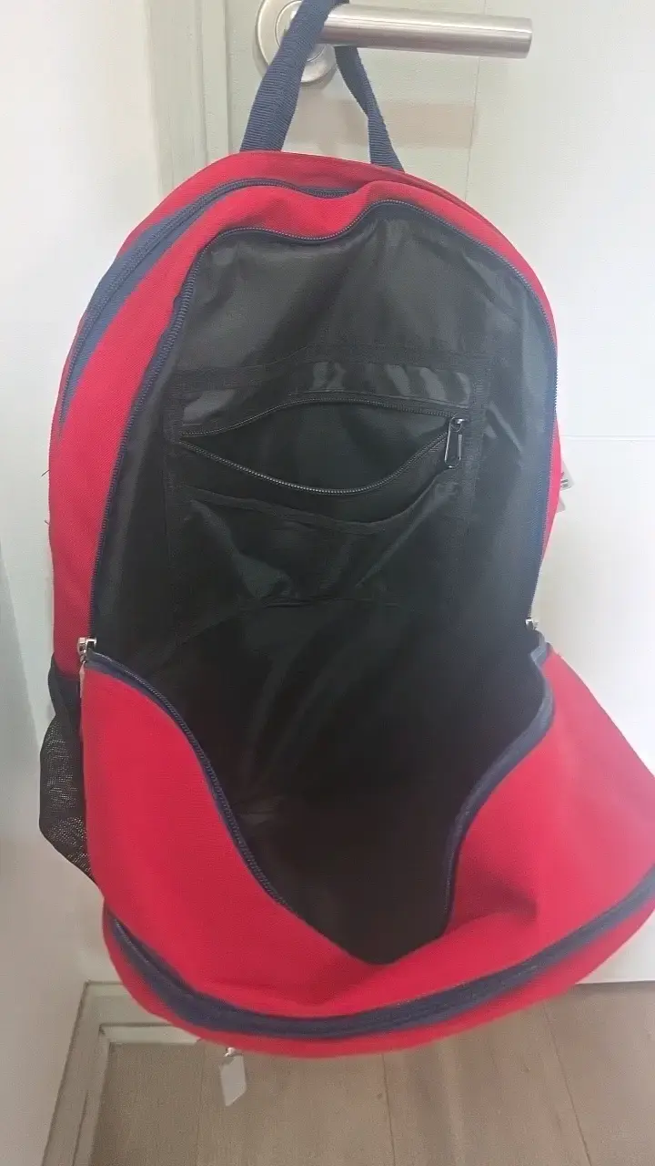 Mochila Sparta Comité Olímpico Chile roja y azul - 4