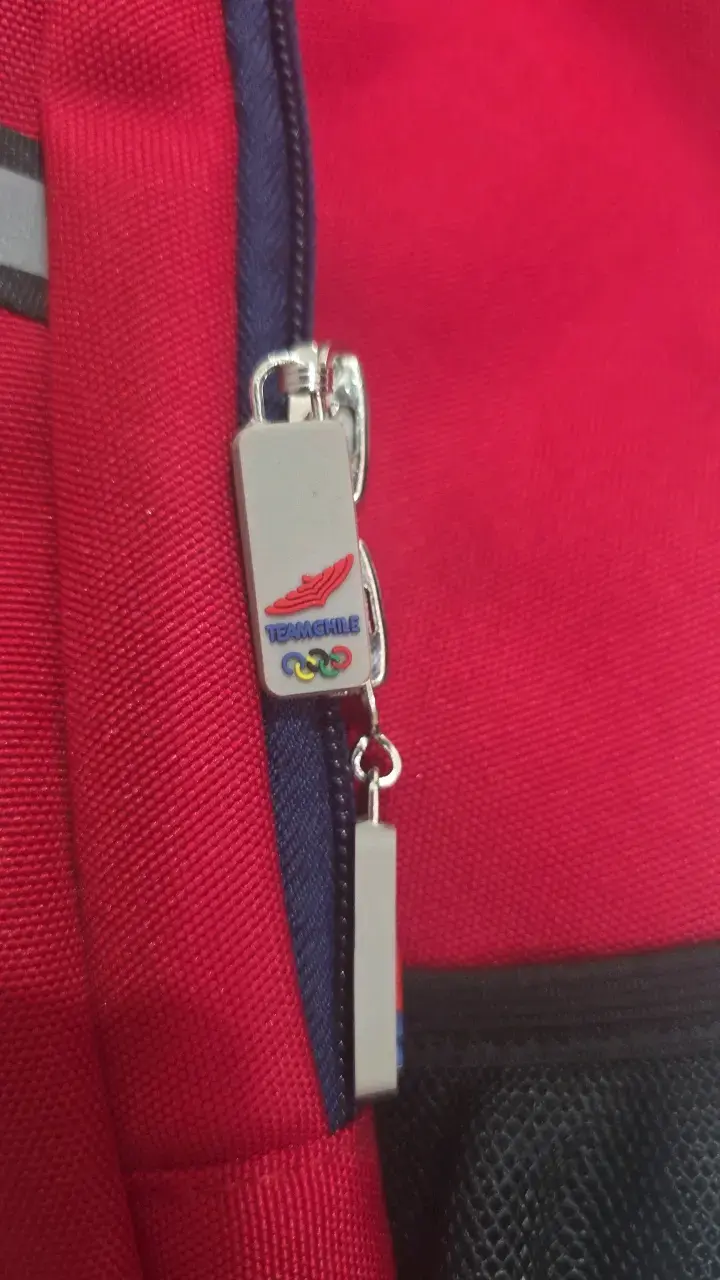 Mochila Sparta Comité Olímpico Chile roja y azul - 5