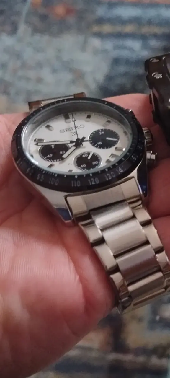 Reloj Seiko cronógrafo de acero inoxidable - 2